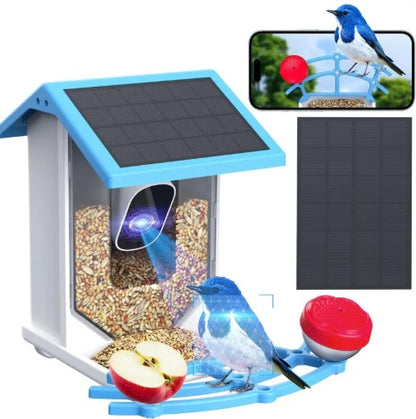 NestCam AI Solar Bird Feeder