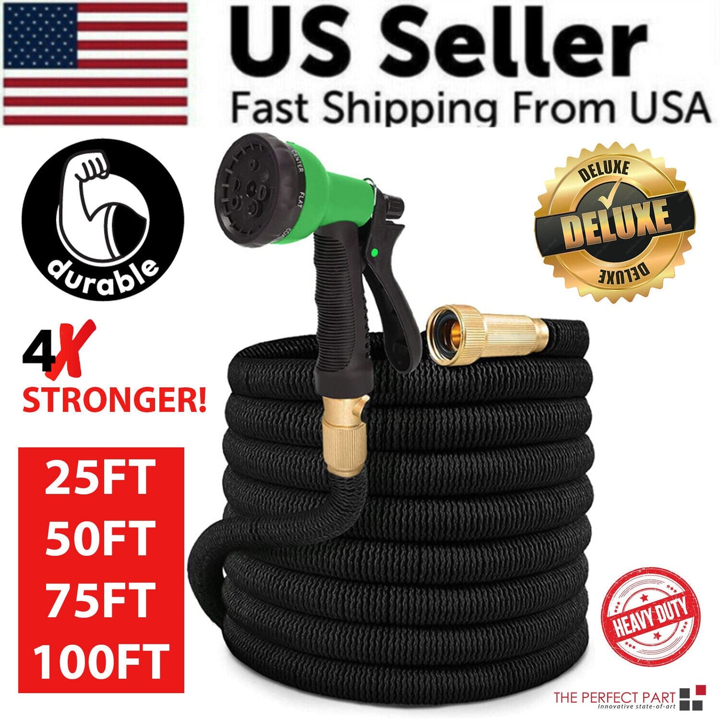 FlexReach Expandable Garden Hose