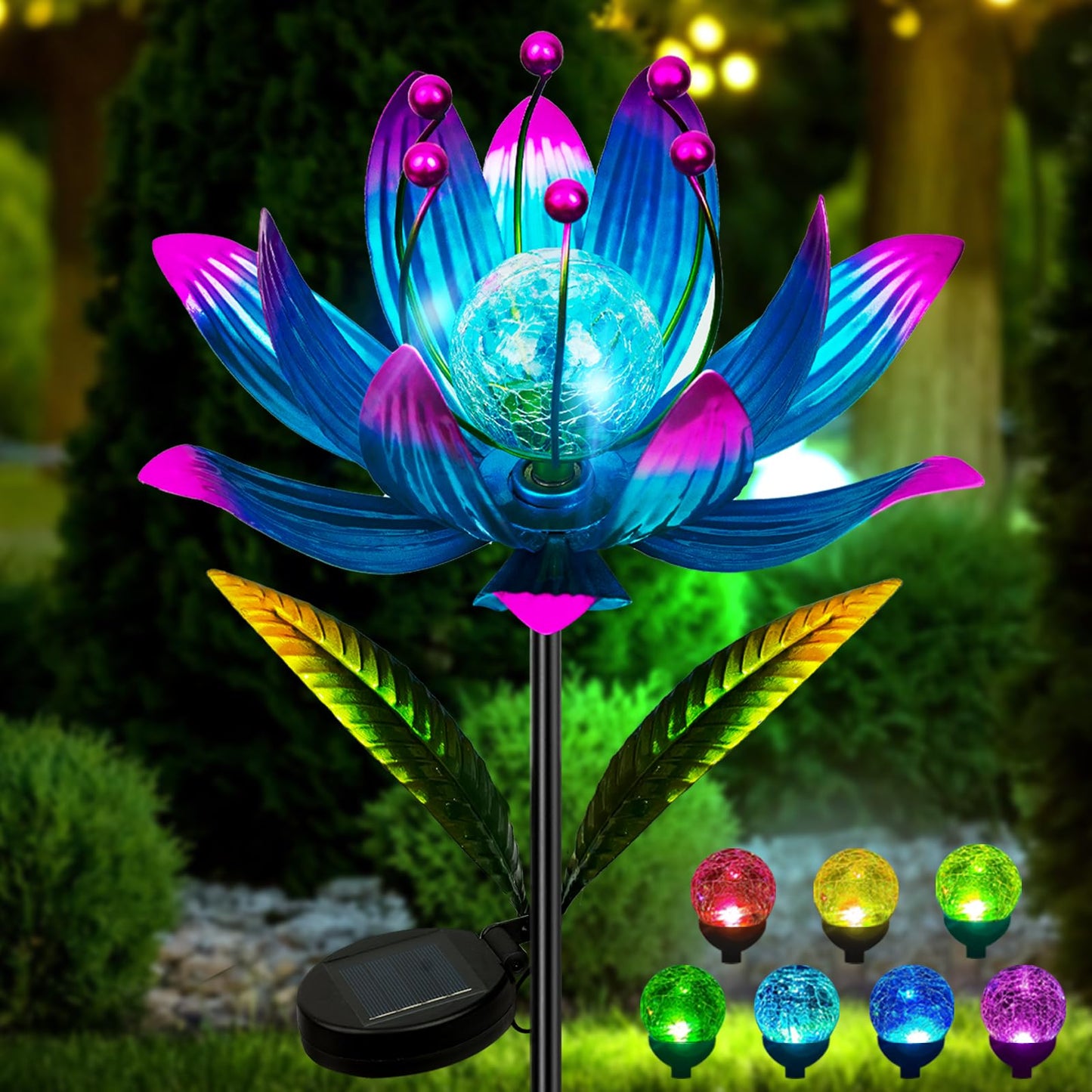 LumaSpin Solar Wind Spinner