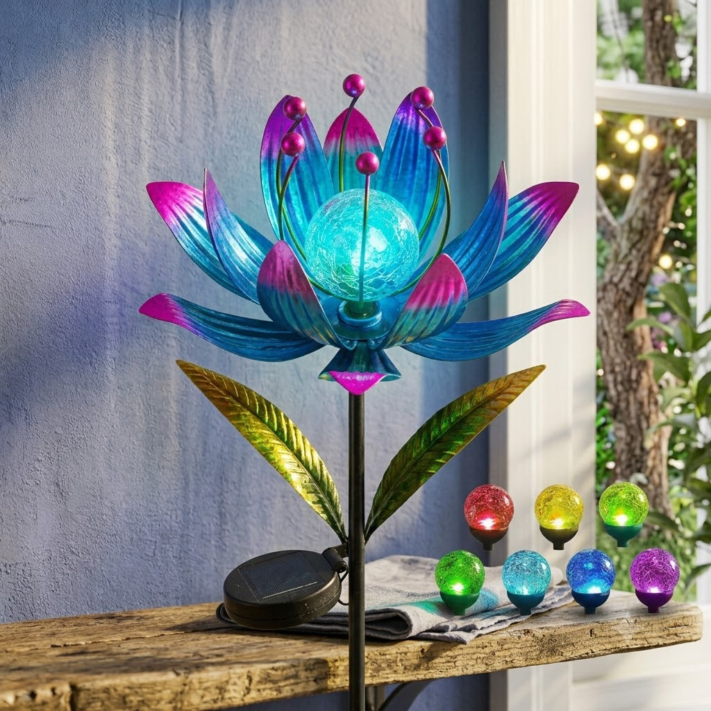 LumaSpin Solar Wind Spinner
